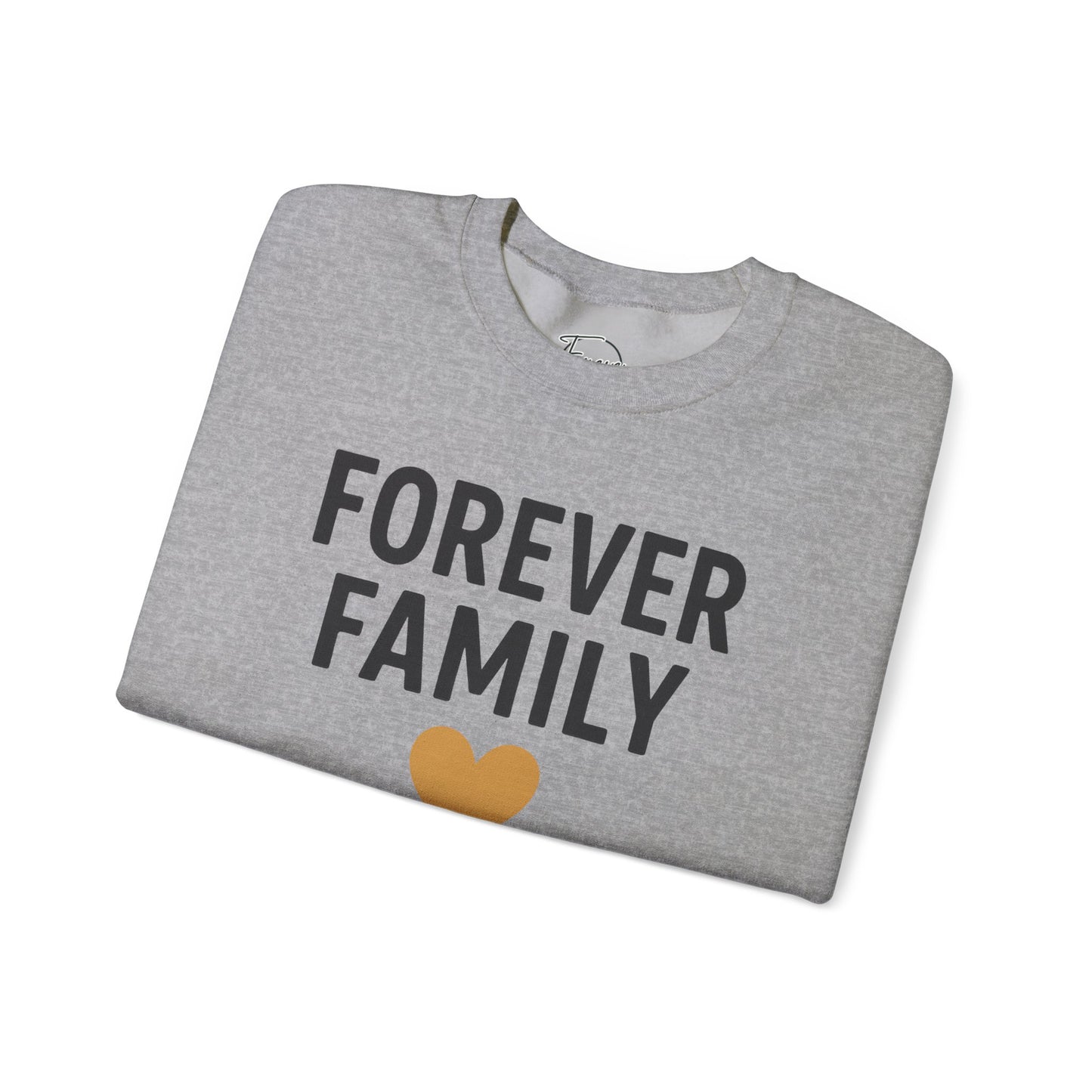 Forever Family Unisex Crewneck Sweatshirt - Cozy Gift for Family Gatherings