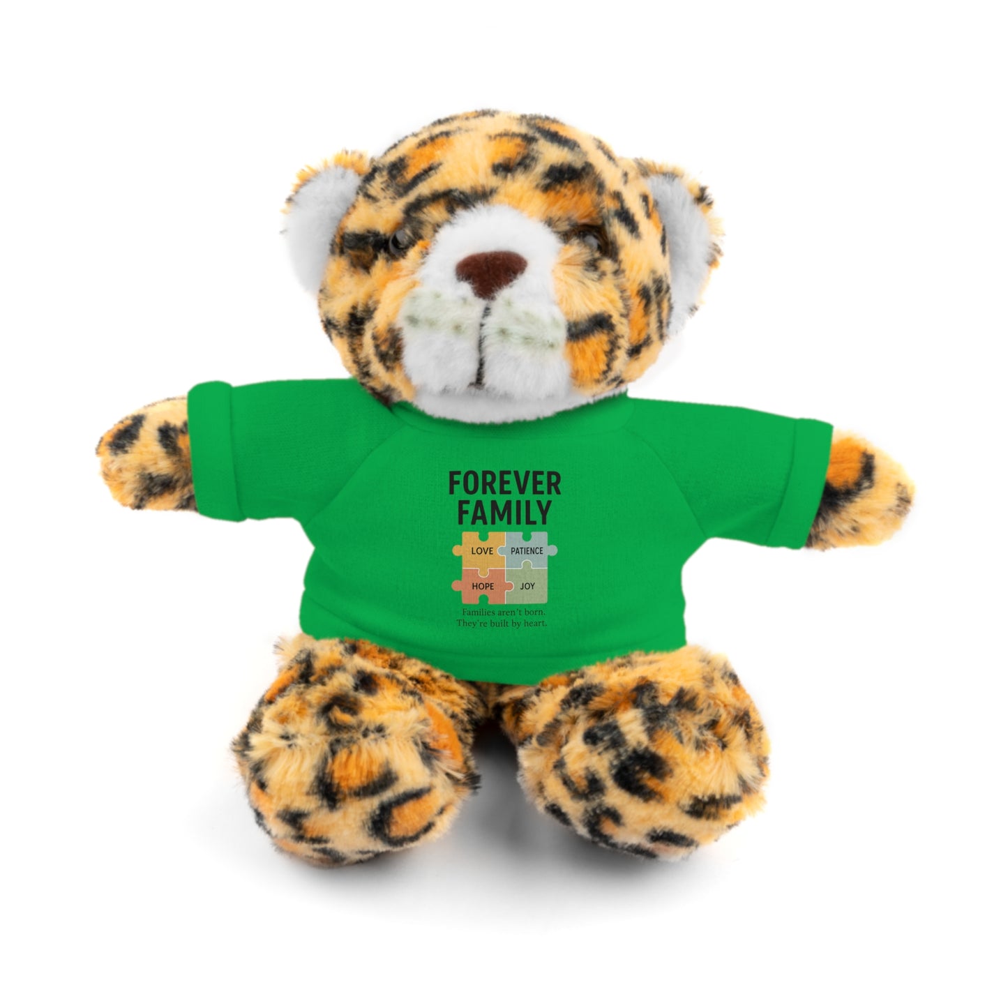 "Forever Family" Plush Bear with Tee