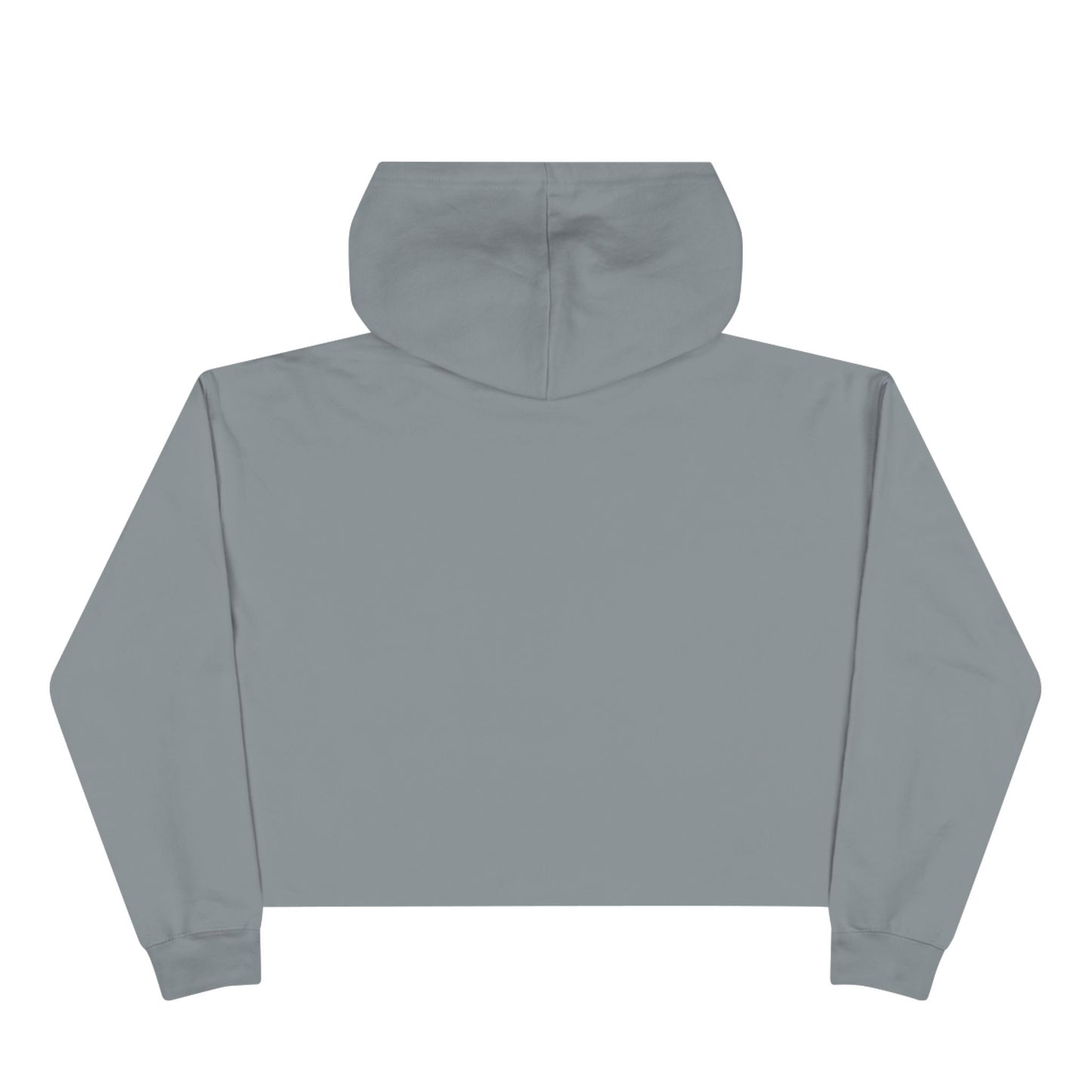 Crop Hoodie — "Forever Family" Retro Script Cropped Hoodie