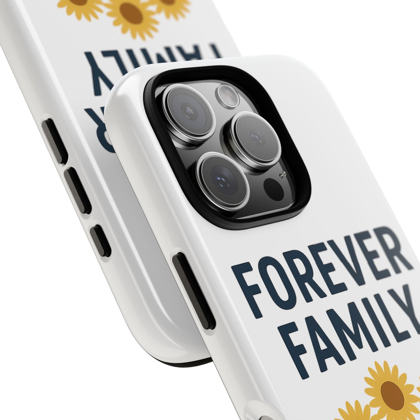 Forever Family Phone Case — Sunflower "Together We Bloom" Protective Cover