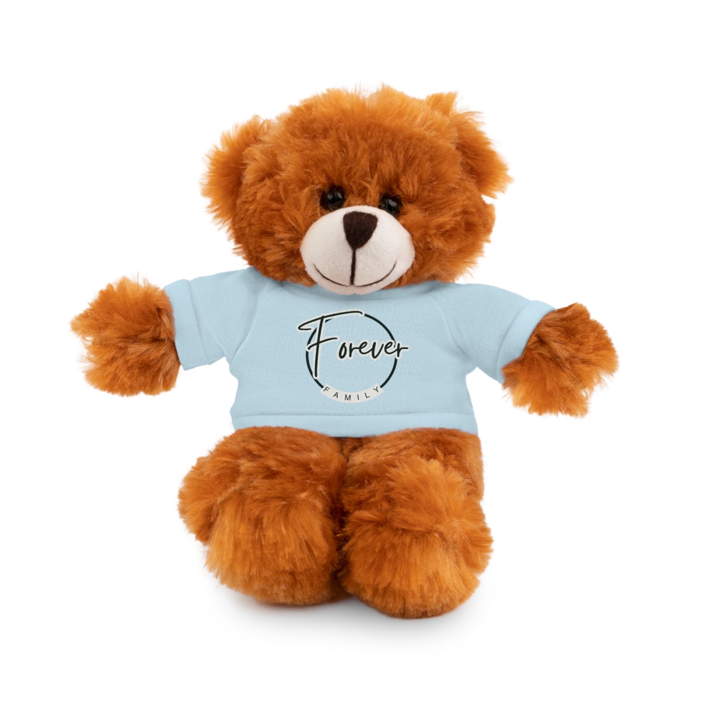 Forever Family Plush Bear with T‑Shirt