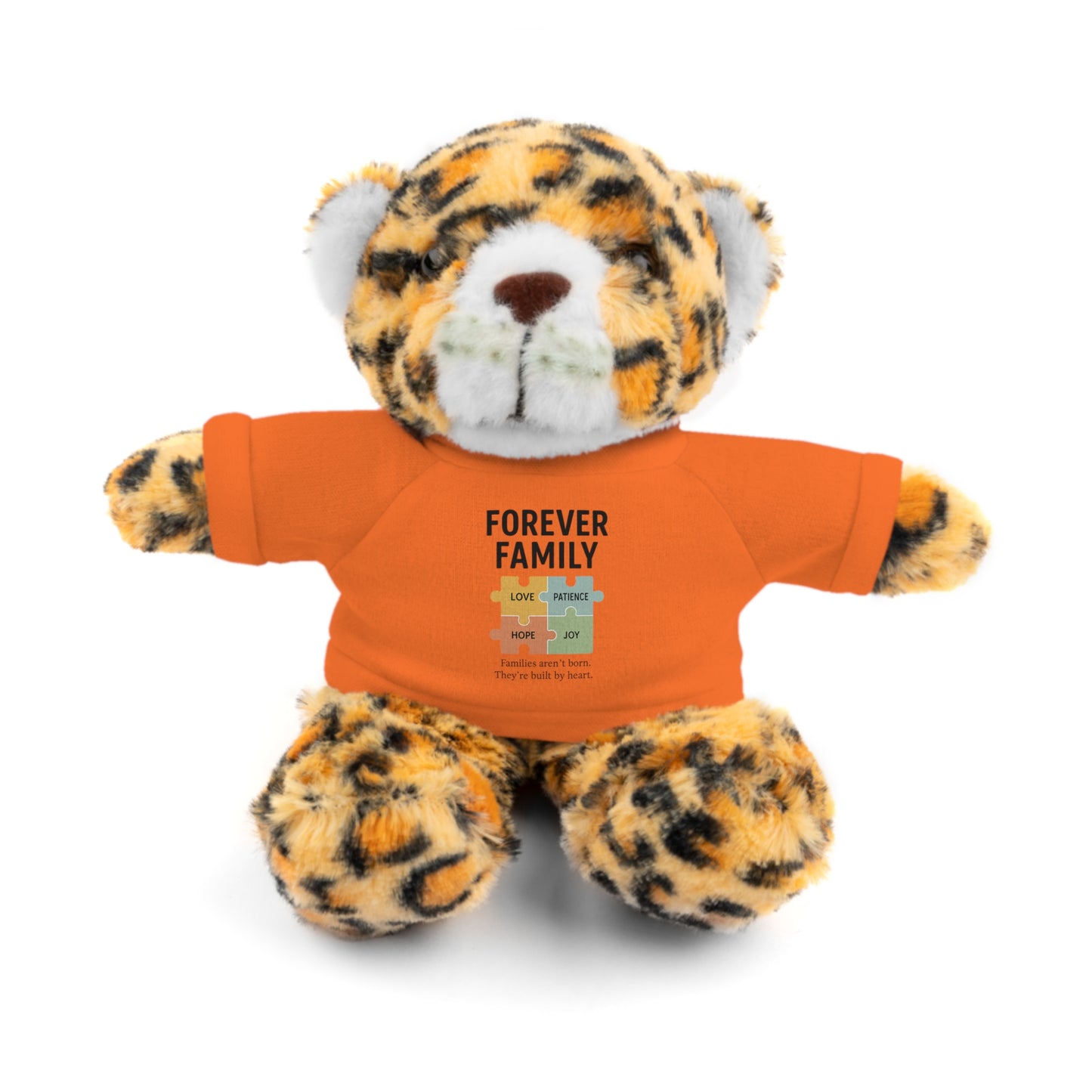 "Forever Family" Plush Bear with Tee