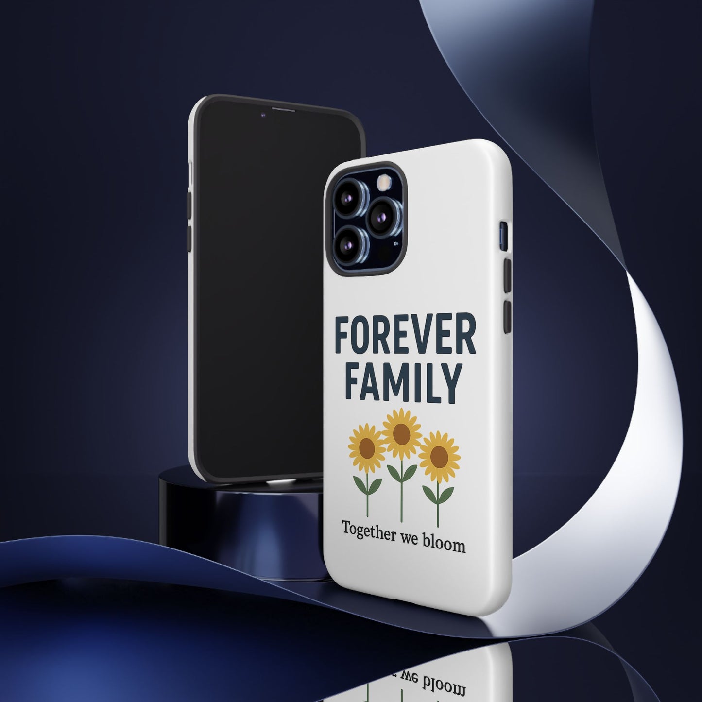 Forever Family Phone Case — Sunflower "Together We Bloom" Protective Cover