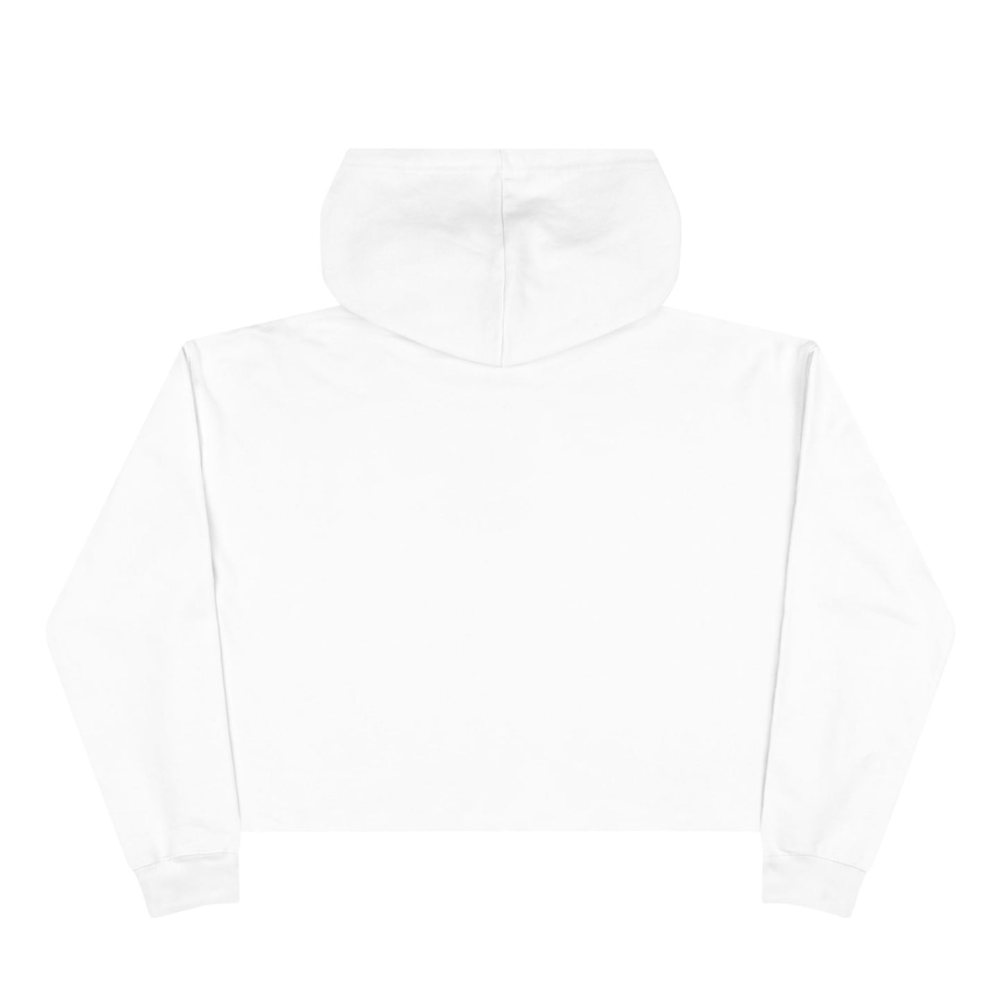 Crop Hoodie — "Forever Family" Retro Script Cropped Hoodie