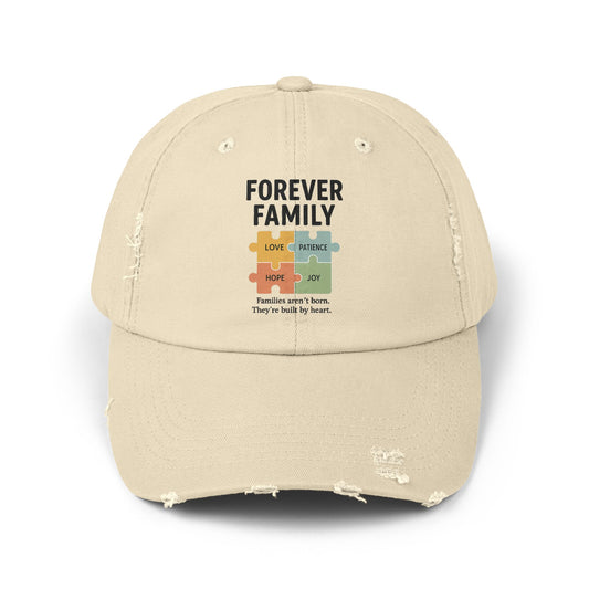 Forever Family Distressed Cap